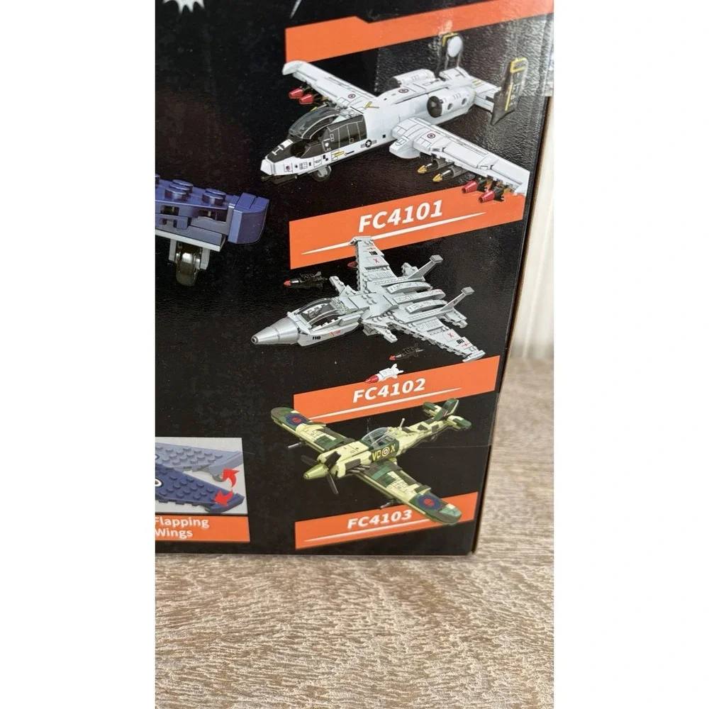 NEW Harrier Jet Brick Blocks Military Bricks Block Building Toys 295 Pieces NIB